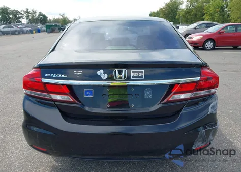 2013 Honda Civic Lx z USA, uszkodzony, nr VIN 19XFB2F55DE295046